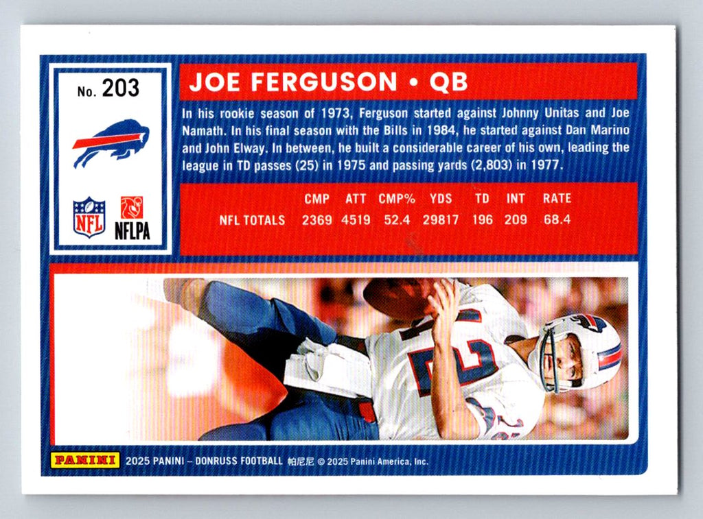 2025 Donruss #203 Joe Ferguson