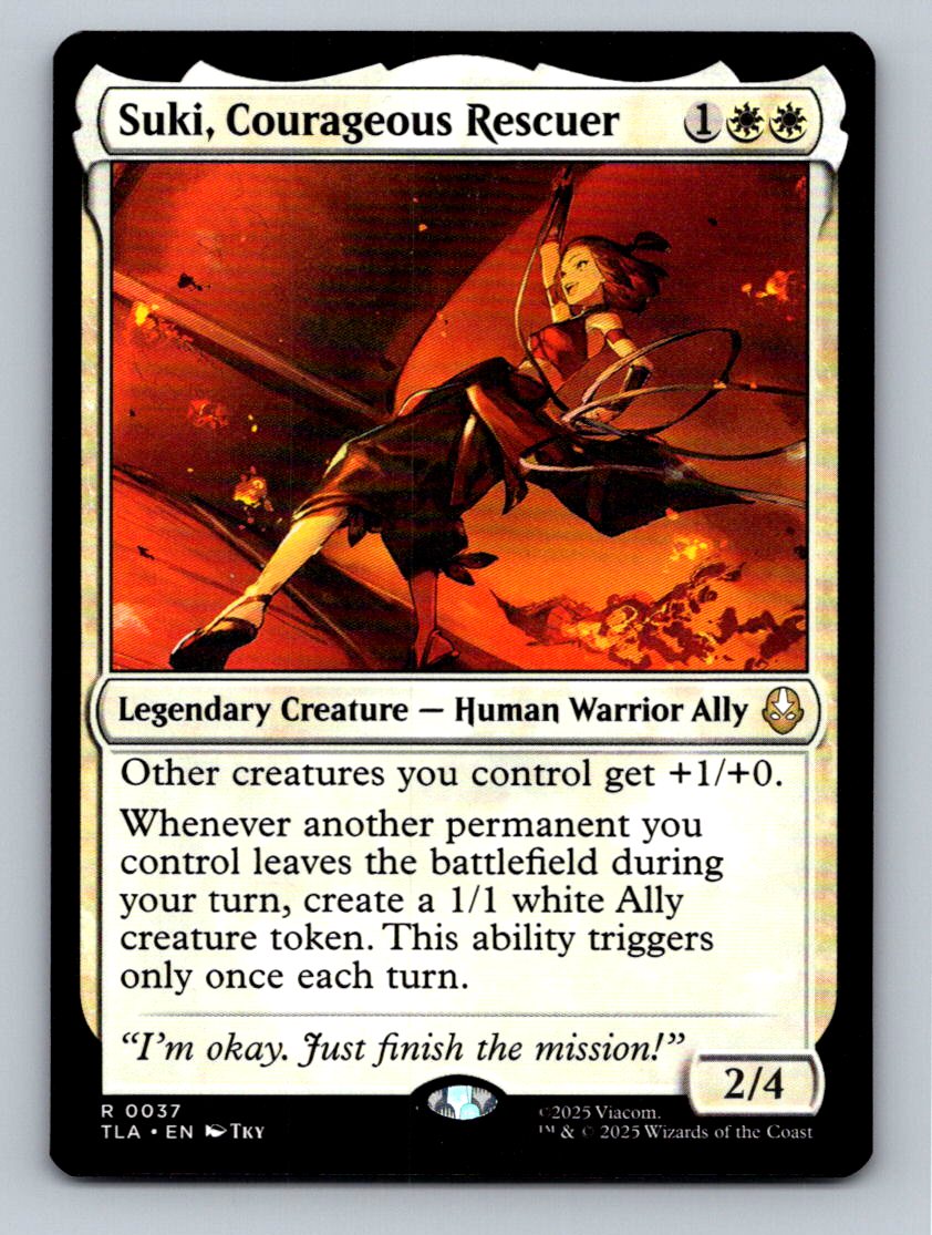 Avatar: The Last Airbender #37 Suki, Courageous Rescuer