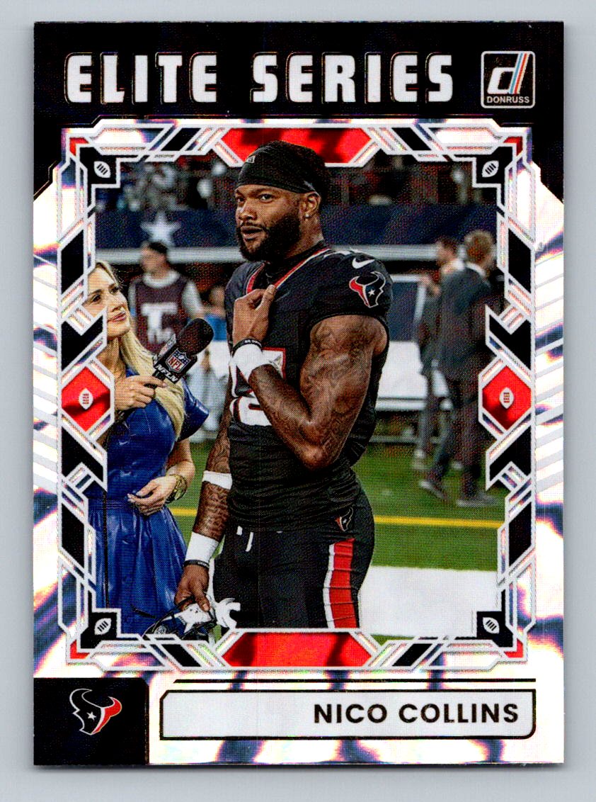 2025 Donruss #TES-NCO Nico Collins The Elite Series