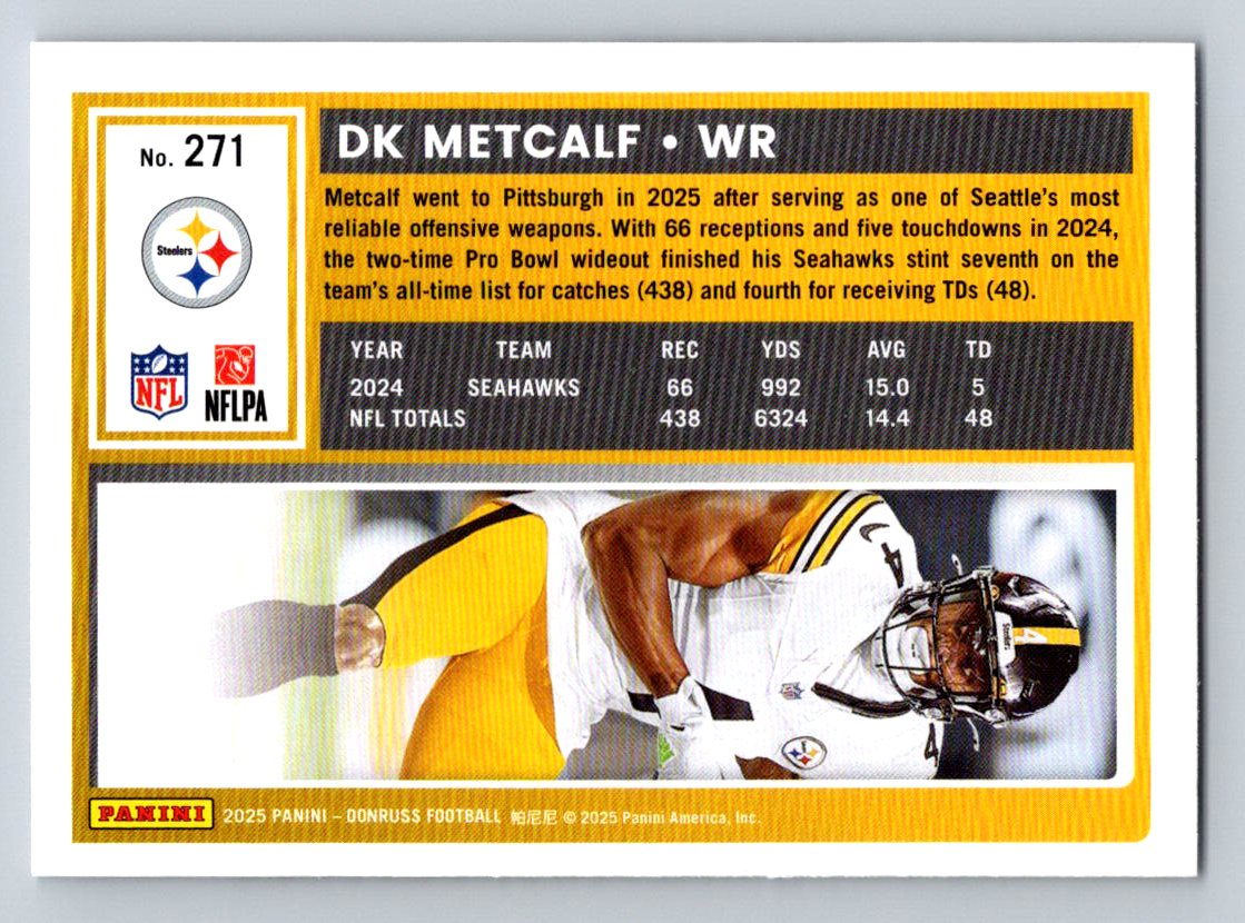 2025 Donruss #271 DK Metcalf