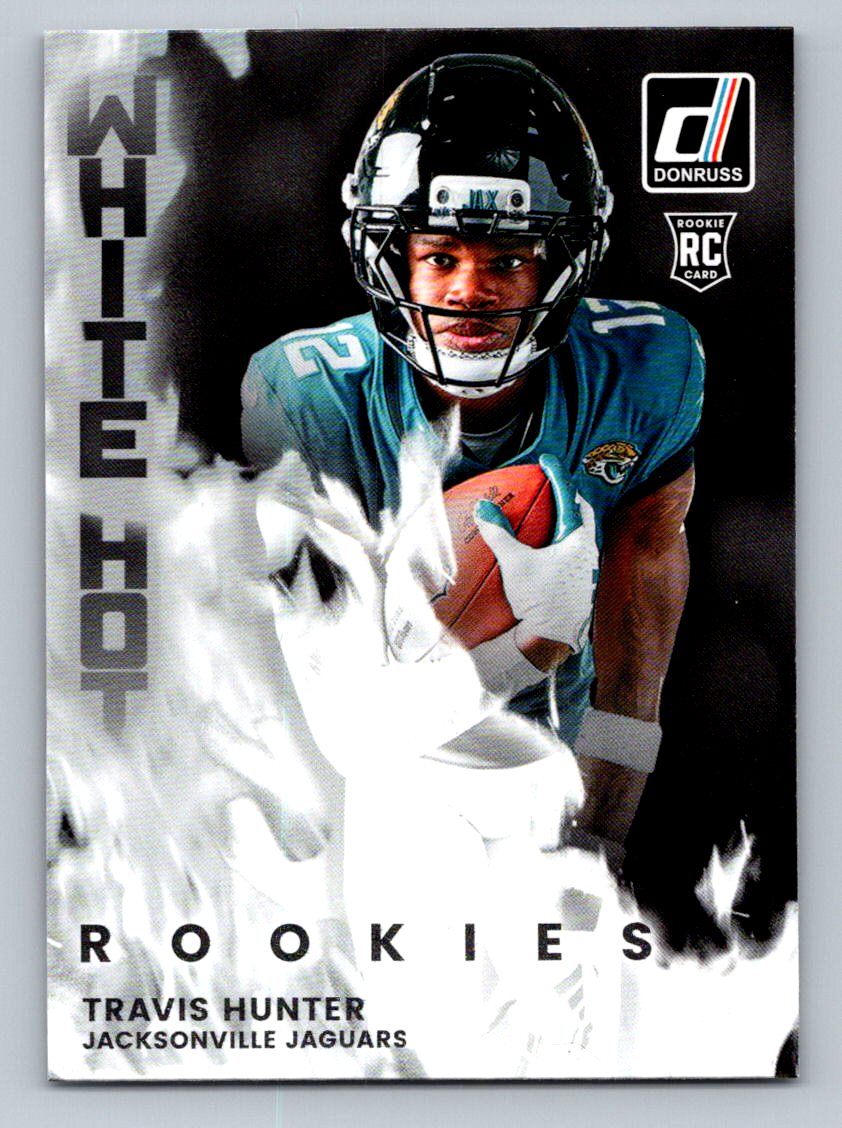 2025 Donruss #WHR-TVH Travis Hunter White Hot Rookies