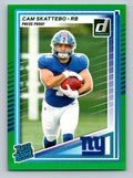 2025 Donruss #302 Cam Skattebo Press Proofs Green