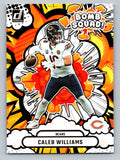 2025 Donruss #BS-CWS Caleb Williams Bomb Squad