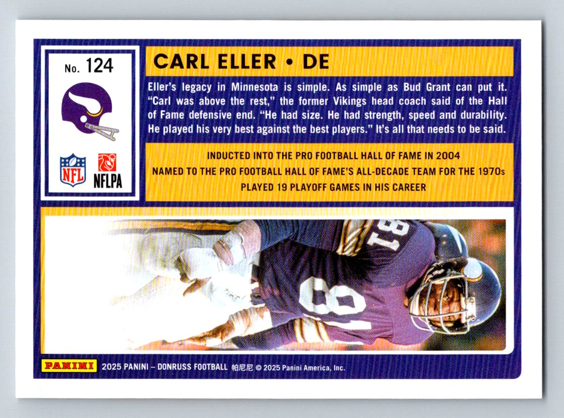2025 Donruss #124 Carl Eller
