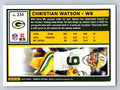 2025 Donruss #234 Christian Watson Press Proofs Blue