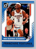 2024-25 Donruss #27 Shai Gilgeous-Alexander Franchise Features
