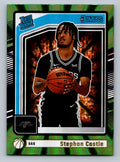 2024-25 Donruss #244 Stephon Castle Holo Green Laser
