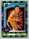 2024-25 Donruss #227 Dalton Knecht Holo Green Laser