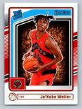 2024-25 Donruss #231 Ja'Kobe Walter