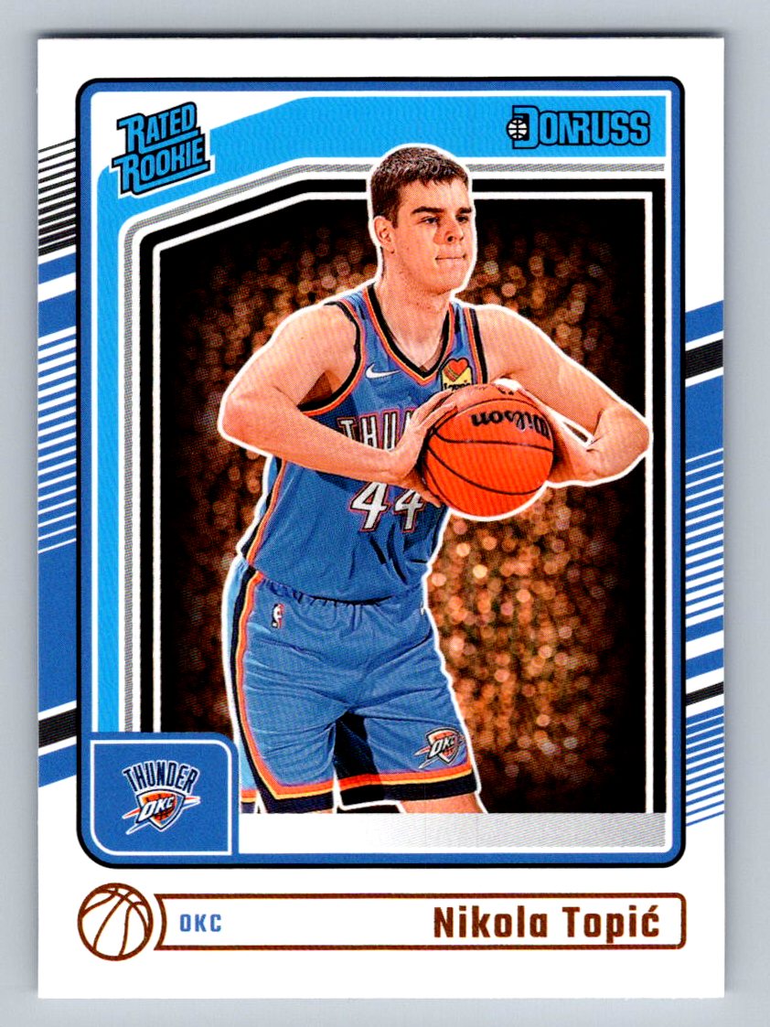 2024-25 Donruss #208 Nikola Topic
