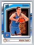 2024-25 Donruss #208 Nikola Topic