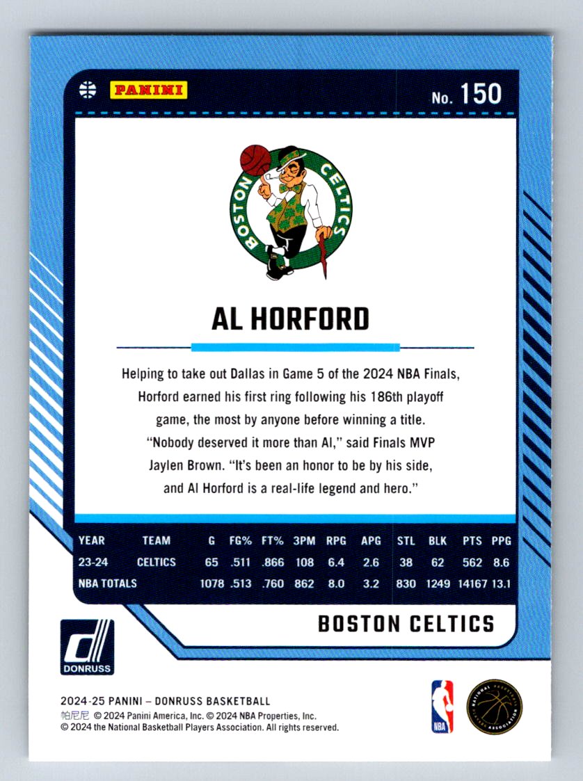 2024-25 Donruss #150 Al Horford