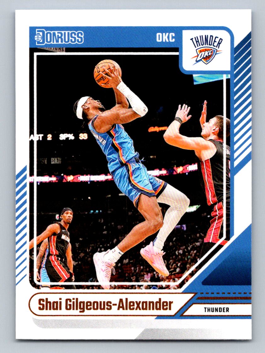 2024-25 Donruss #123 Shai Gilgeous-Alexander