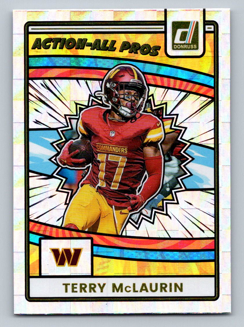 2025 Donruss #AAP-TMC Terry McLaurin Action-All Pros