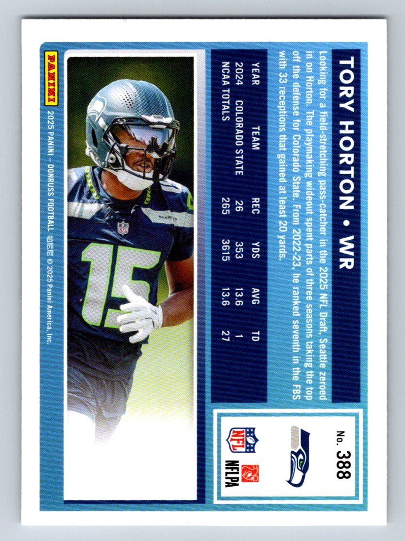 2025 Donruss #388 Tory Horton