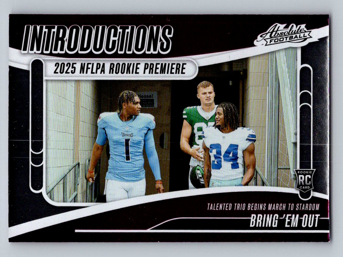 2025 Panini Absolute #I-CWD Bring 'Em Out Introductions