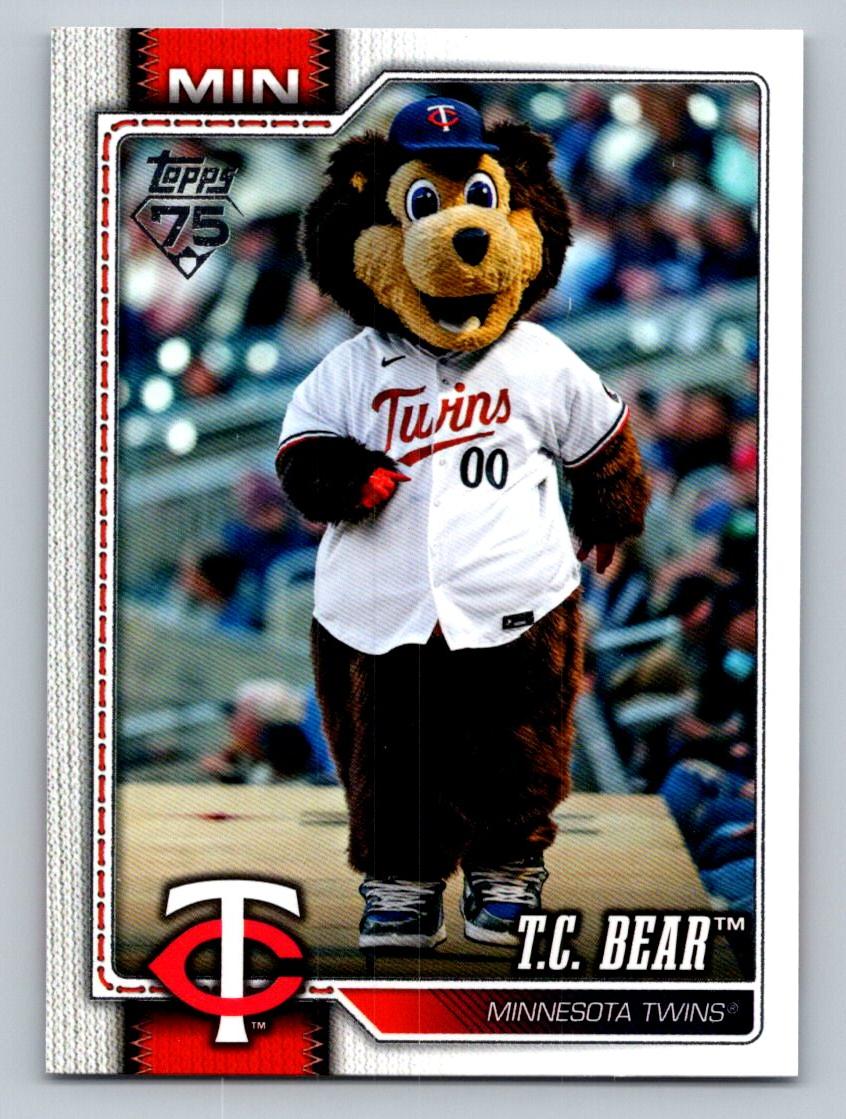2026 Topps #M-10 T.C. Bear Mascots