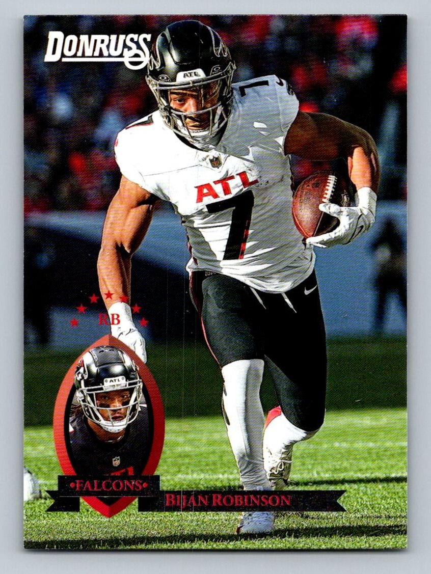 2025 Donruss #30 Bijan Robinson Retro 1995