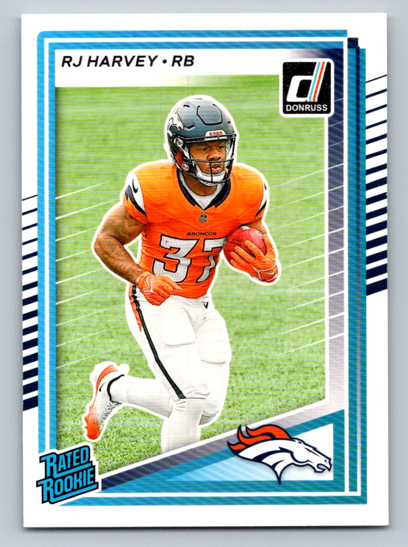 2025 Donruss #312 RJ Harvey