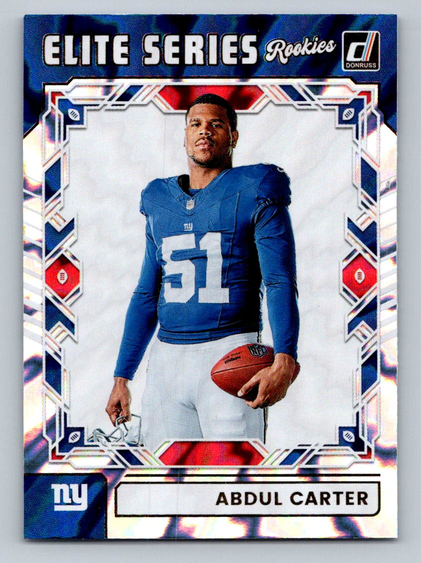 2025 Donruss #ESR-ACR Abdul Carter The Elite Series Rookies