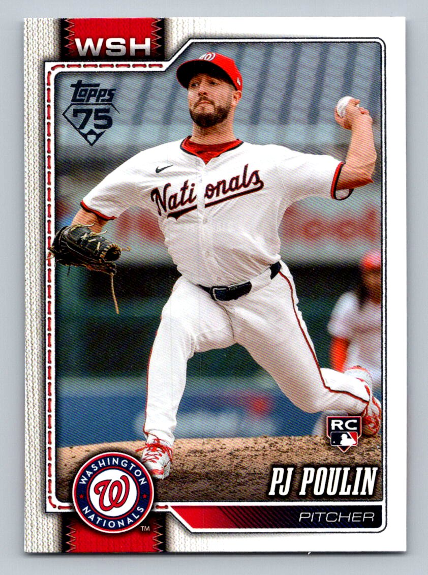 2026 Topps #405 PJ Poulin