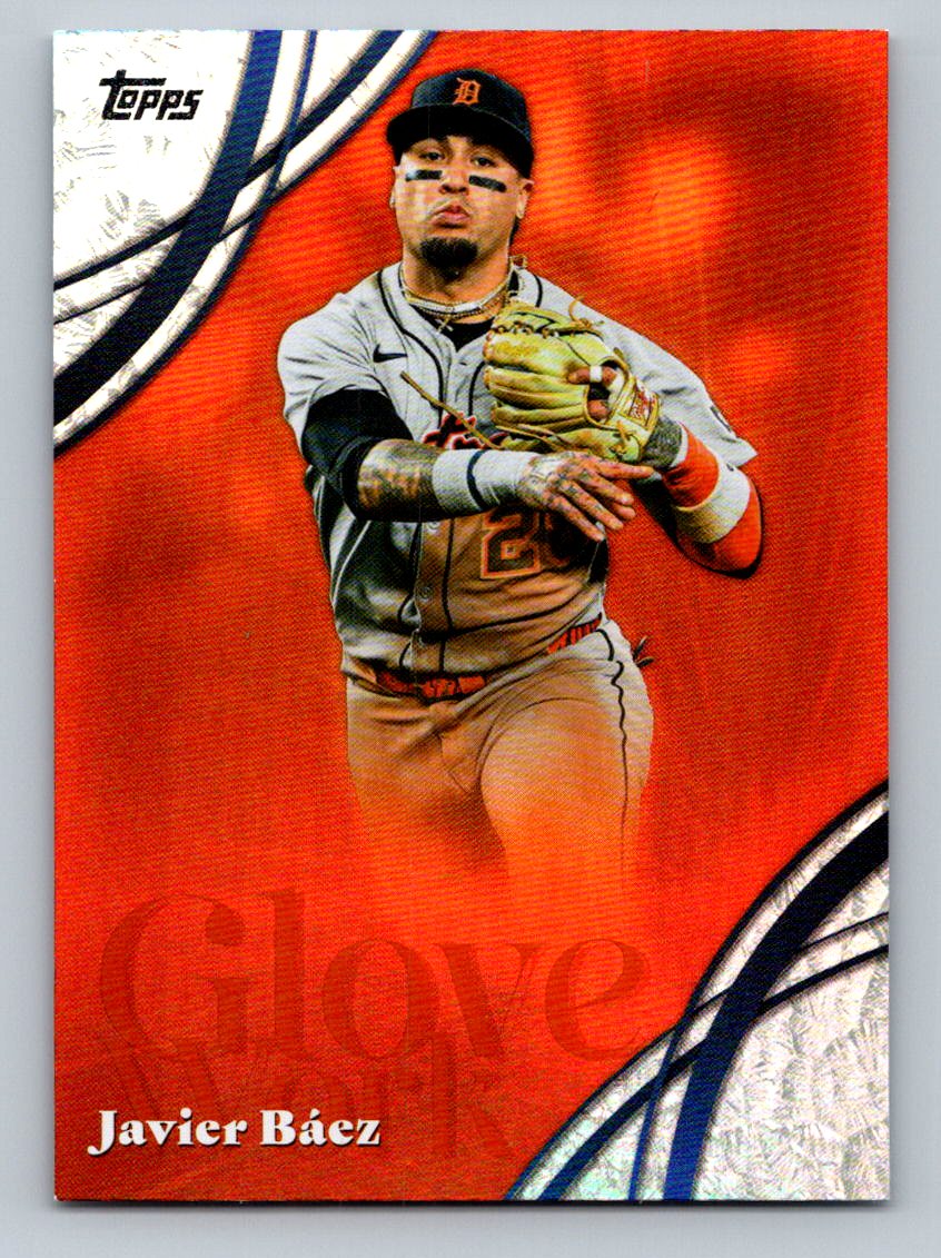 2026 Topps #GW-22 Javier Báez Glove Work