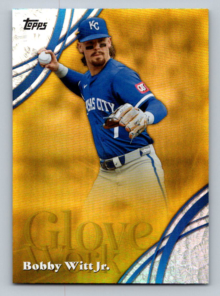 2026 Topps #GW-26 Bobby Witt Jr. Glove Work