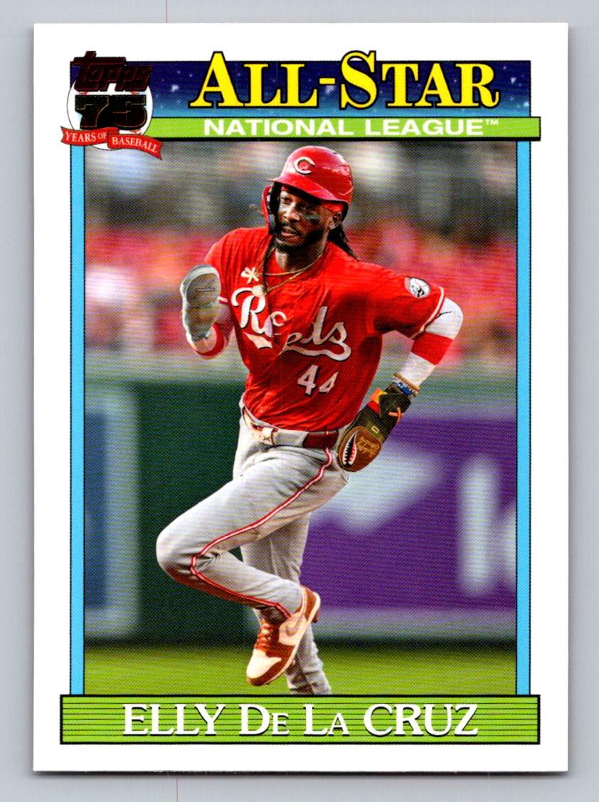 2026 Topps #91AS-17 Elly De La Cruz 1991 Topps 35th Anniversary All-Stars