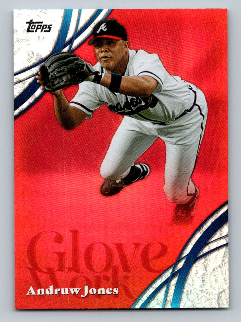 2026 Topps #GW-8 Andruw Jones Glove Work