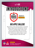 2025 Panini Absolute #I-ACR Big Apple Ballers Introductions