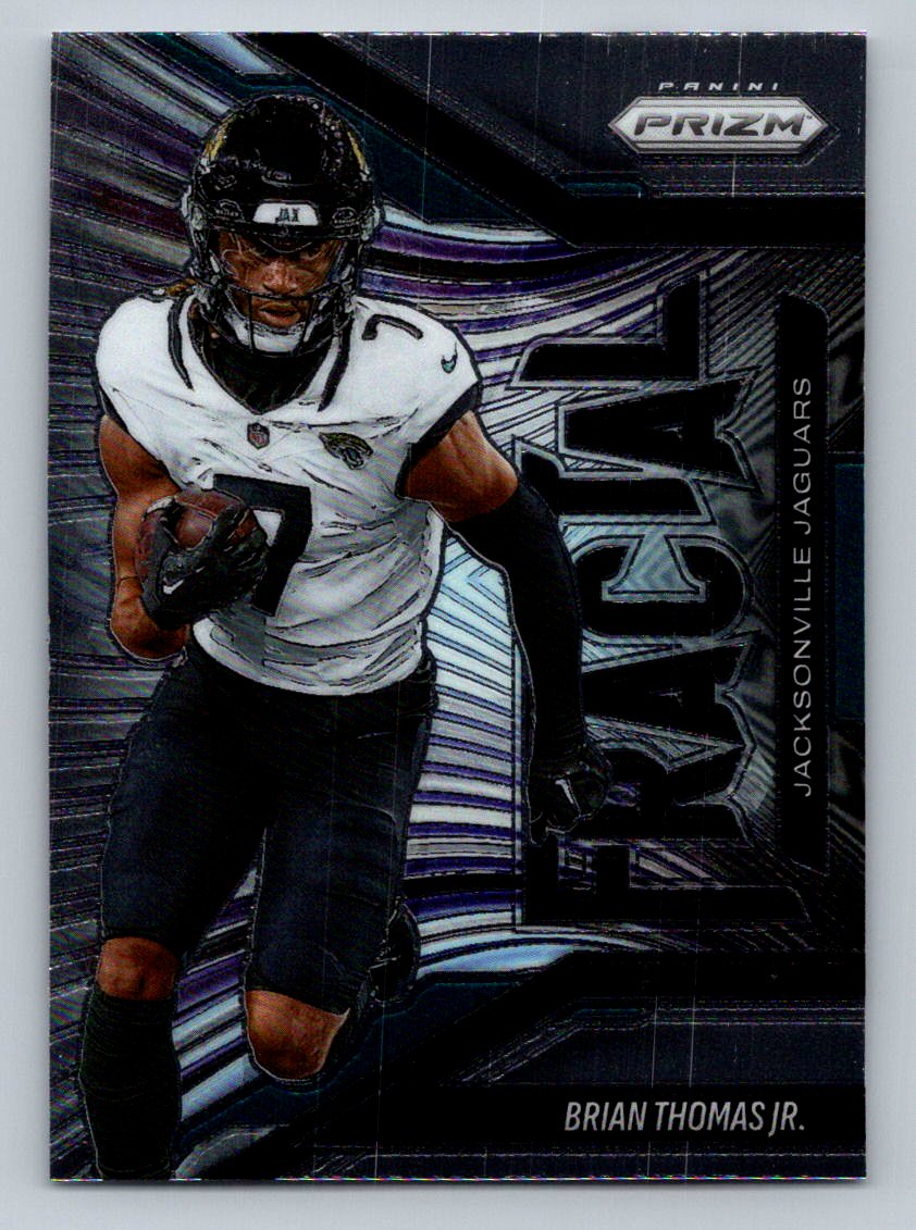2025 Panini Prizm #9 Brian Thomas Jr. Fractal