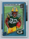 2025 Donruss Optic #205 Matthew Golden