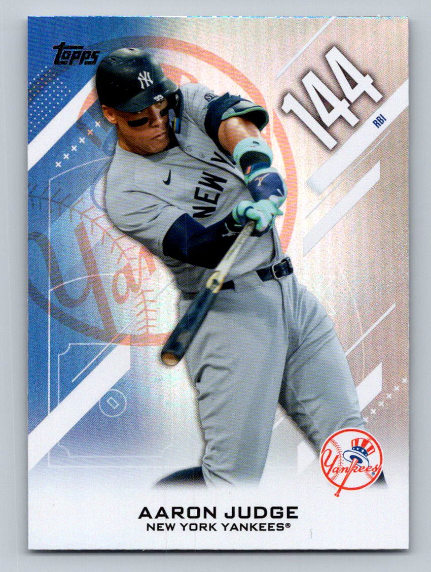 2026 Topps #CN-10 Aaron Judge Crooked Numbers