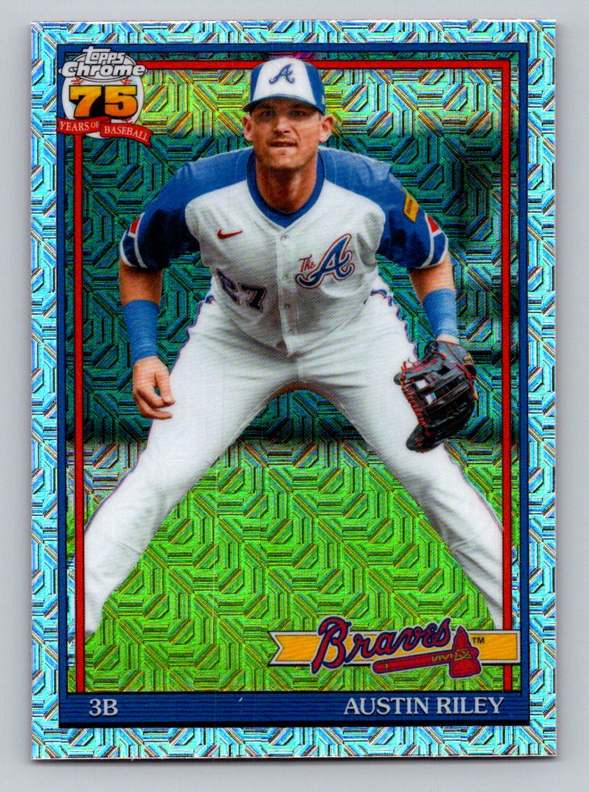2026 Topps #91C2-40 Austin Riley 1991 Topps 35th Anniversary Chrome (Series Two)