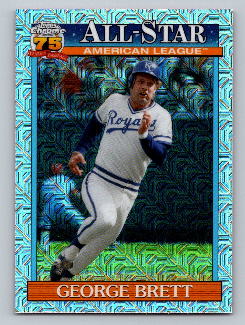 2026 Topps #91ASC-5 George Brett 1991 35th Anniversary Chrome All-Stars