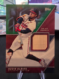 2026 Topps #MLM-OA Ozzie Albies Major League Materials Relics Green #/99