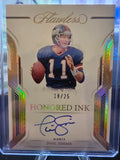 2023 Panini Flawless #HI-PSI Phil Simms Honored Ink #/25